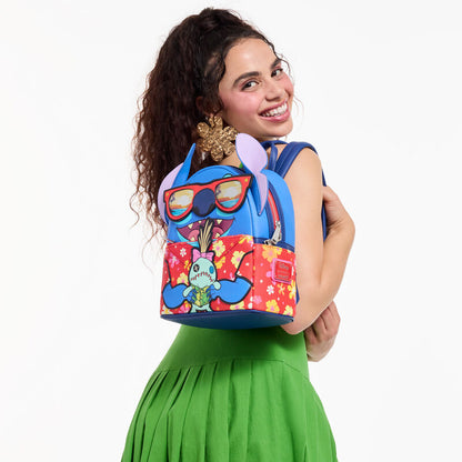 Loungefly SDCC Limited Edition Disney Stitch Vacation Mini Backpack - View 2