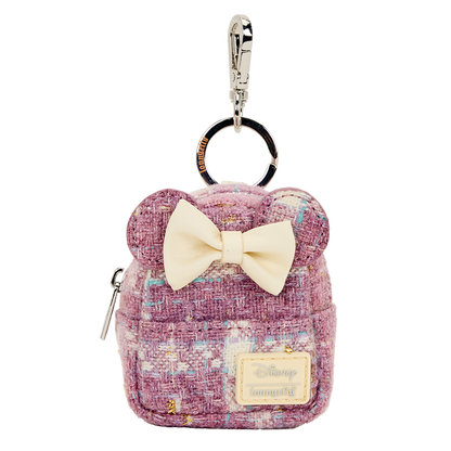 Loungefly Disney Minnie Mouse Glitter Mystery Mini Backpack Keychain Charm - View 2