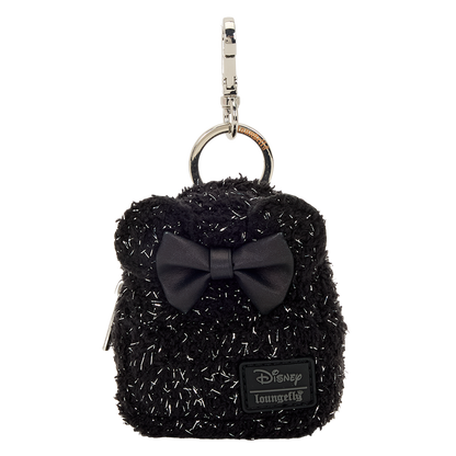 Loungefly Disney Minnie Mouse Glitter Mystery Mini Backpack Keychain Charm - View 6