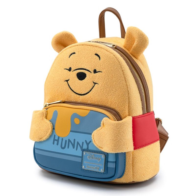 Loungefly Disney Winnie the Pooh Felt Honey Tummy Mini Backpack - View 2