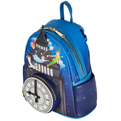 Loungefly Disney Peter Pan Clock Glow in the Dark Mini Backpack - View 4