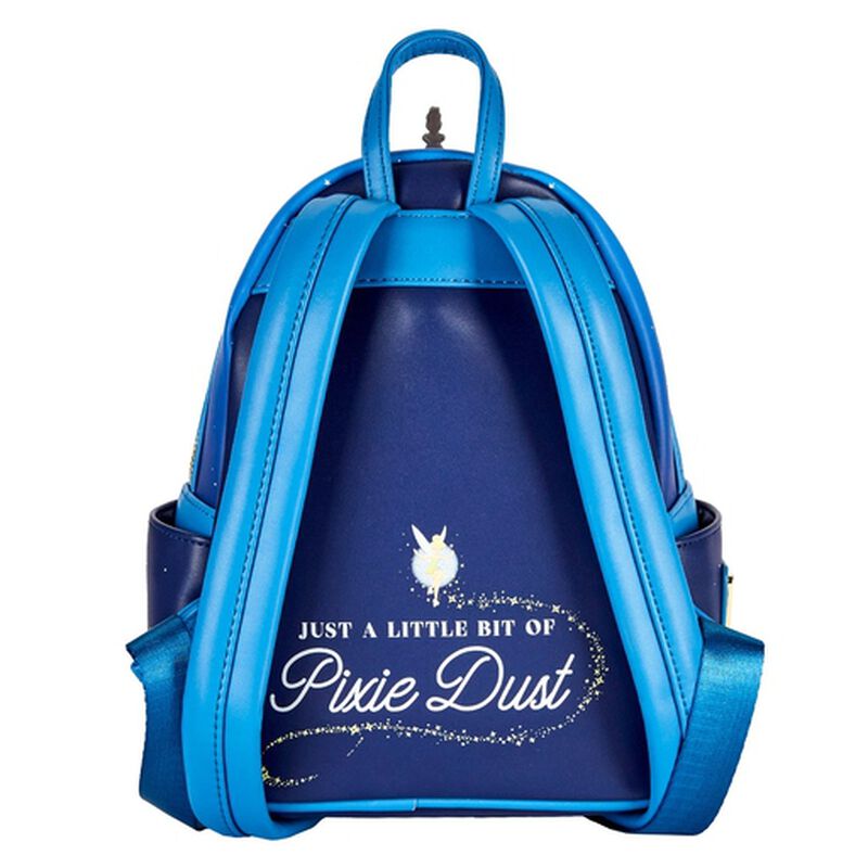 Loungefly Disney Peter Pan Clock Glow in the Dark Mini Backpack - View 5