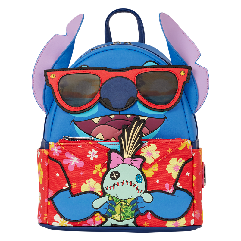 Loungefly SDCC Limited Edition Disney Stitch Vacation Mini Backpack