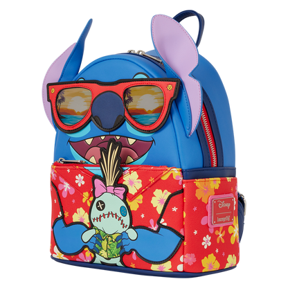 Loungefly SDCC Limited Edition Disney Stitch Vacation Mini Backpack - View 3