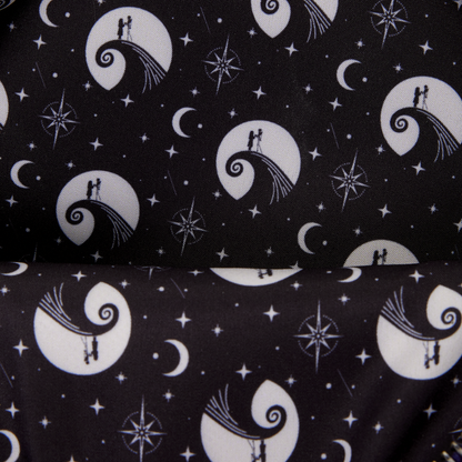 Loungefly Disney The Nightmare Before Christmas Jack Skellington and Sally Night Sky Mini Backpack - View 5