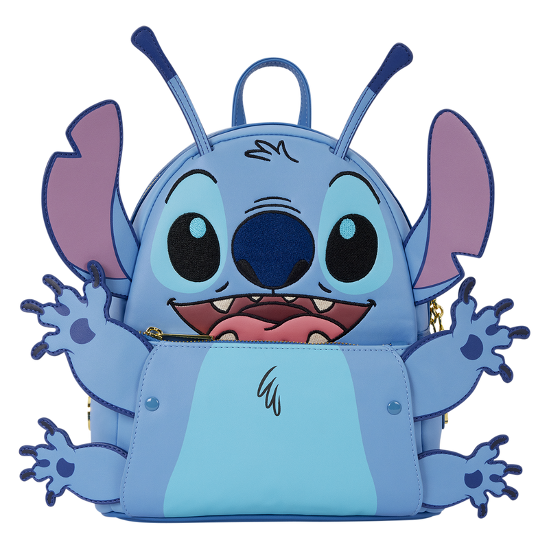 Loungefly D23 Exclusive Disney Lilo and Stitch Stitch 626 Cosplay Mini Backpack
