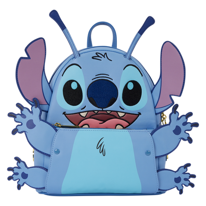 Loungefly D23 Exclusive Disney Lilo and Stitch Stitch 626 Cosplay Mini Backpack