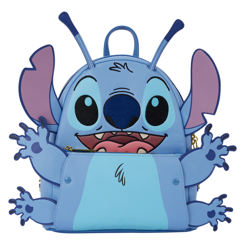 Loungefly D23 Exclusive Disney Lilo and Stitch Stitch 626 Cosplay Mini Backpack