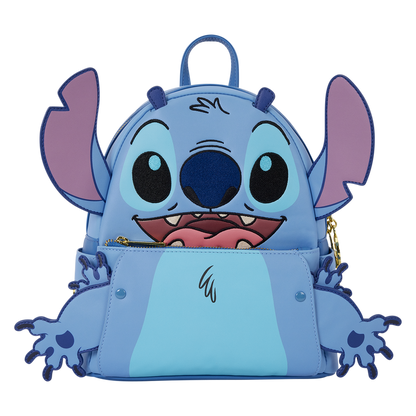 Loungefly D23 Exclusive Disney Lilo and Stitch Stitch 626 Cosplay Mini Backpack - View 2