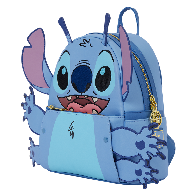 Loungefly D23 Exclusive Disney Lilo and Stitch Stitch 626 Cosplay Mini Backpack - View 4