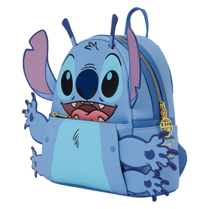 Loungefly D23 Exclusive Disney Lilo and Stitch Stitch 626 Cosplay Mini Backpack - View 4