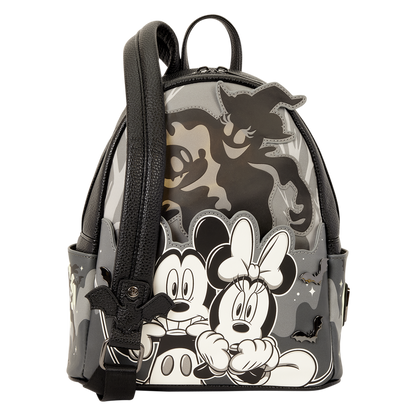 Loungefly Disney Mickey and Minnie Ghost Light-Up Glow Mini Backpack - View 6
