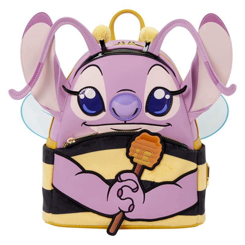 Loungefly Disney Lilo and Stitch Angel Bumblebee Costume Cosplay Mini Backpack