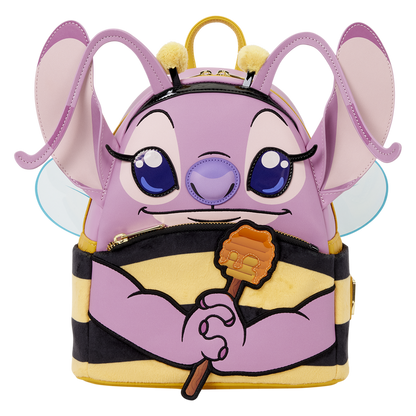 Loungefly Disney Lilo and Stitch Angel Bumblebee Costume Cosplay Mini Backpack