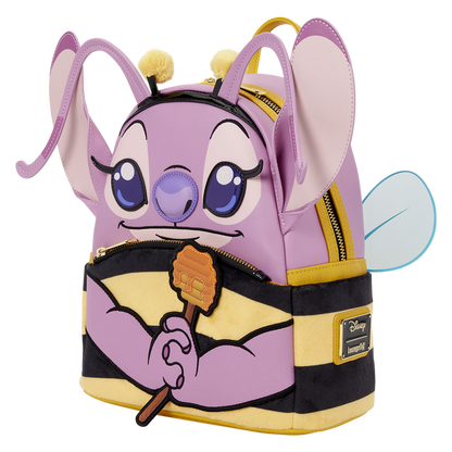 Loungefly Disney Lilo and Stitch Angel Bumblebee Costume Cosplay Mini Backpack - View 3