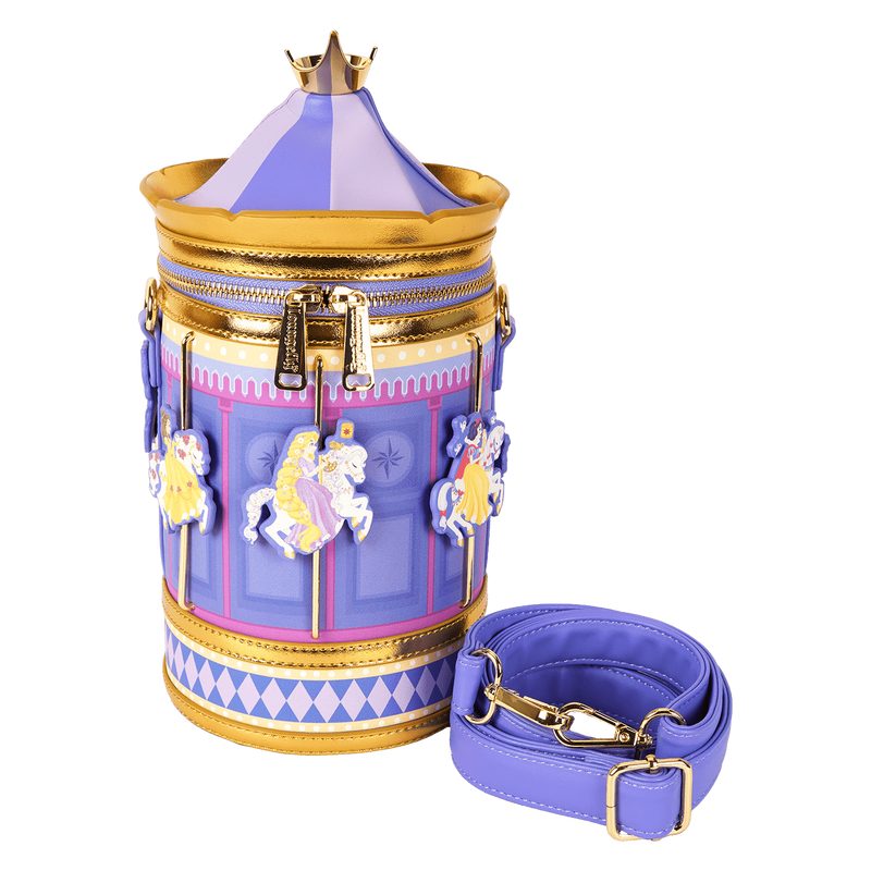 Loungefly Disney Princess Exclusive Carousel Figural Crossbody Bag