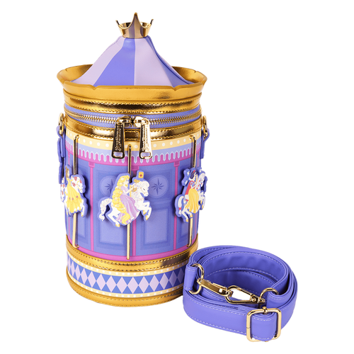 Loungefly Disney Princess Exclusive Carousel Figural Crossbody Bag