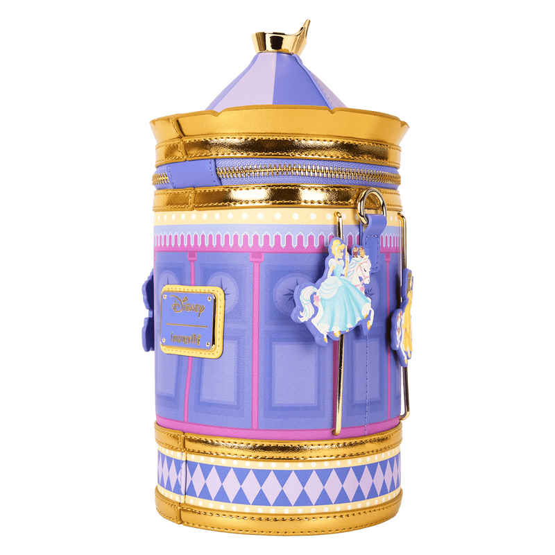 Loungefly Disney Princess Exclusive Carousel Figural Crossbody Bag - View 6