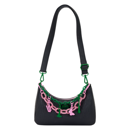Loungefly Wicked: For Good Glinda and Elphaba Crossbody Bag with Charms
