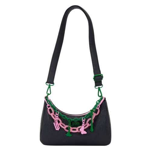 Loungefly Wicked: For Good Glinda and Elphaba Crossbody Bag with Charms