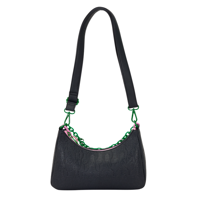 Loungefly Wicked: For Good Glinda and Elphaba Crossbody Bag with Charms - View 5