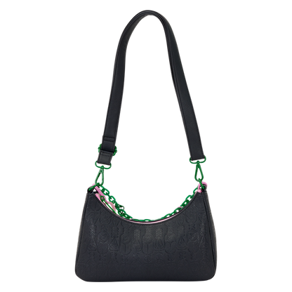 Loungefly Wicked: For Good Glinda and Elphaba Crossbody Bag with Charms - View 5