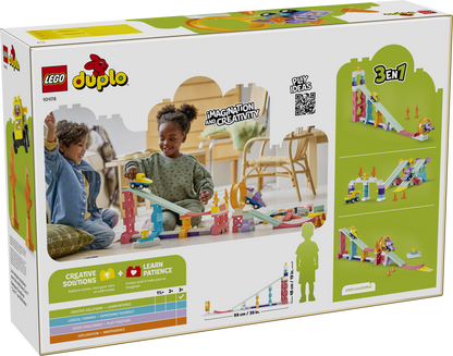 LEGO DUPLO 3 in 1 Creative Ramps with Vehicles Building Set (111 Pieces, Ages 3+) - View 14