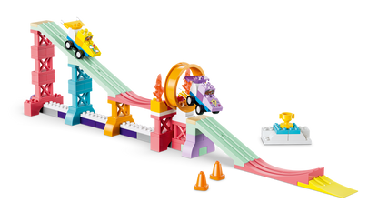 LEGO DUPLO 3 in 1 Creative Ramps with Vehicles Building Set (111 Pieces, Ages 3+) - View 9
