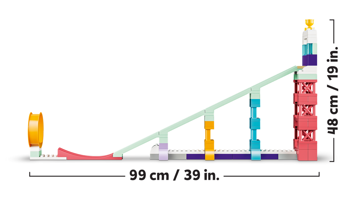 LEGO DUPLO 3 in 1 Creative Ramps with Vehicles Building Set (111 Pieces, Ages 3+) - View 10