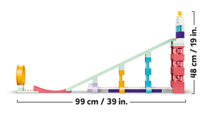 LEGO DUPLO 3 in 1 Creative Ramps with Vehicles Building Set (111 Pieces, Ages 3+) - View 10