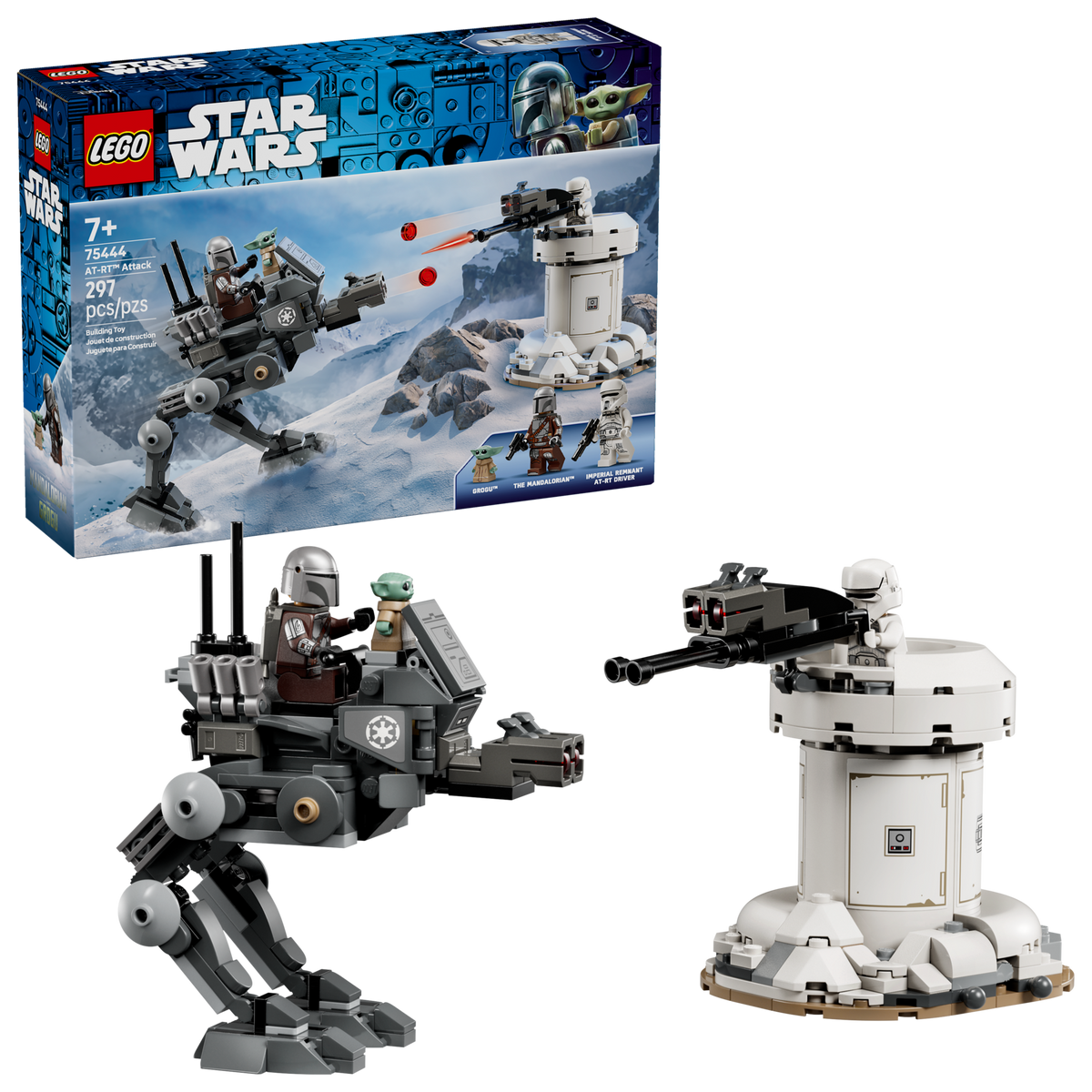 LEGO Star Wars AT-RT Attack Building Set (297 Pieces, Ages 7+) - View 3