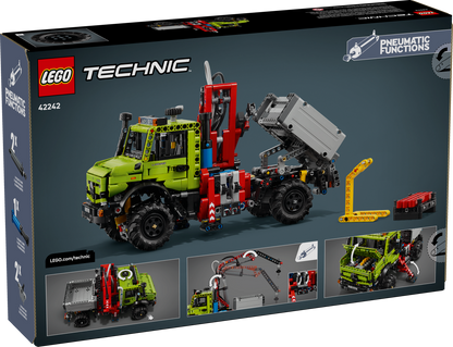 LEGO Technic Mercedes-Benz Unimog U 5023 with Crane 42242 Building Set (1,189 Pieces) - View 15