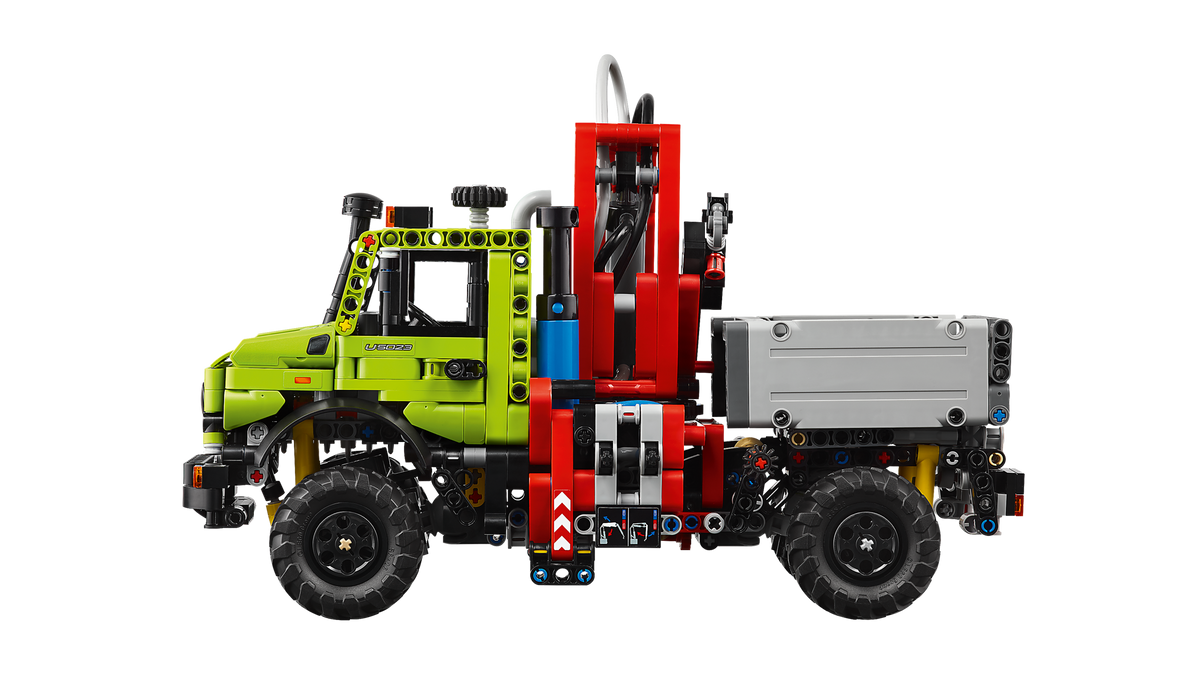 LEGO Technic Mercedes-Benz Unimog U 5023 with Crane 42242 Building Set (1,189 Pieces) - View 4