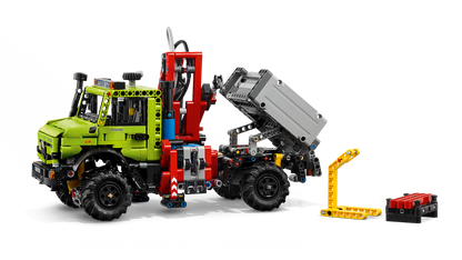 LEGO Technic Mercedes-Benz Unimog U 5023 with Crane 42242 Building Set (1,189 Pieces) - View 5