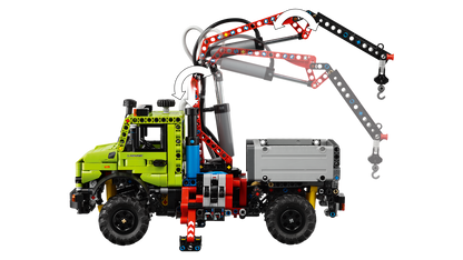 LEGO Technic Mercedes-Benz Unimog U 5023 with Crane 42242 Building Set (1,189 Pieces) - View 7
