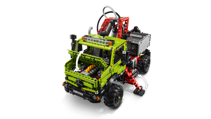 LEGO Technic Mercedes-Benz Unimog U 5023 with Crane 42242 Building Set (1,189 Pieces) - View 9