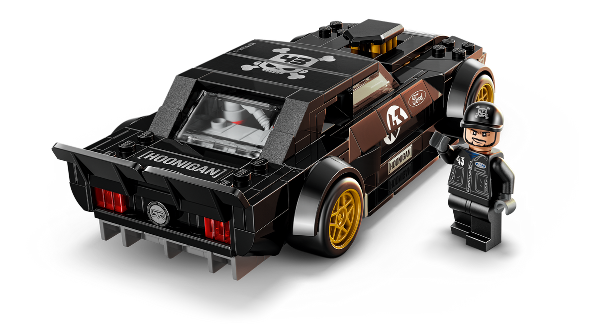 LEGO Speed Champions Ken Block's '65 Ford Mustang Hoonicorn V1 77262 Building Set (345 Pieces) - View 6