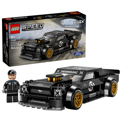 LEGO Speed Champions Ken Block's '65 Ford Mustang Hoonicorn V1 77262 Building Set (345 Pieces) - View 3
