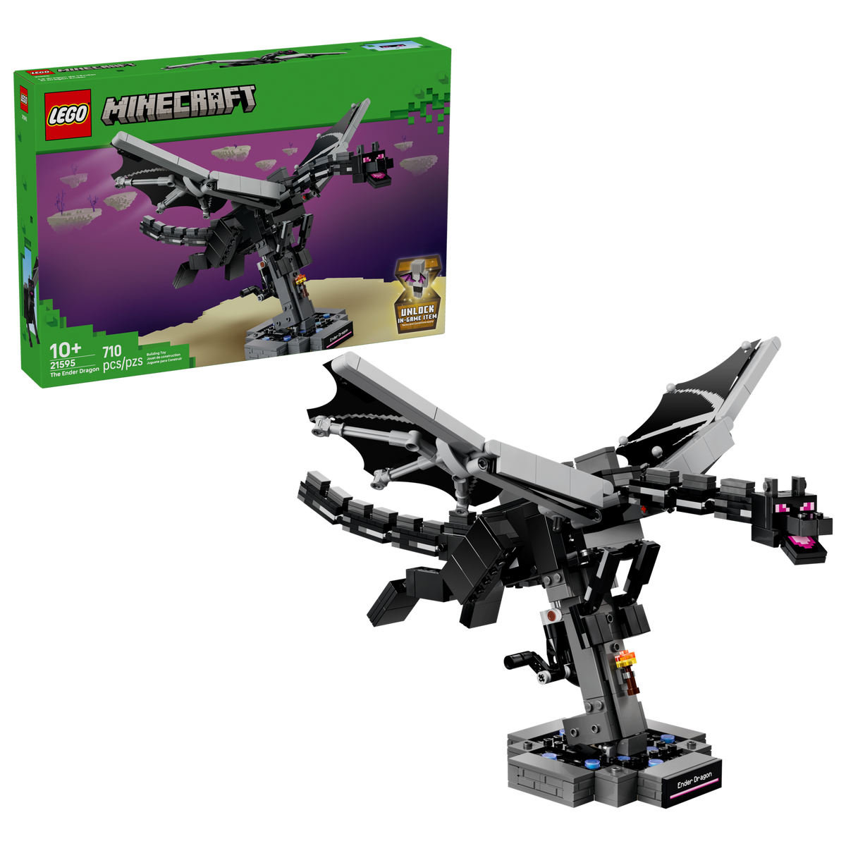 LEGO Minecraft The Ender Dragon 21595 Building Set (710 Pieces) - View 3