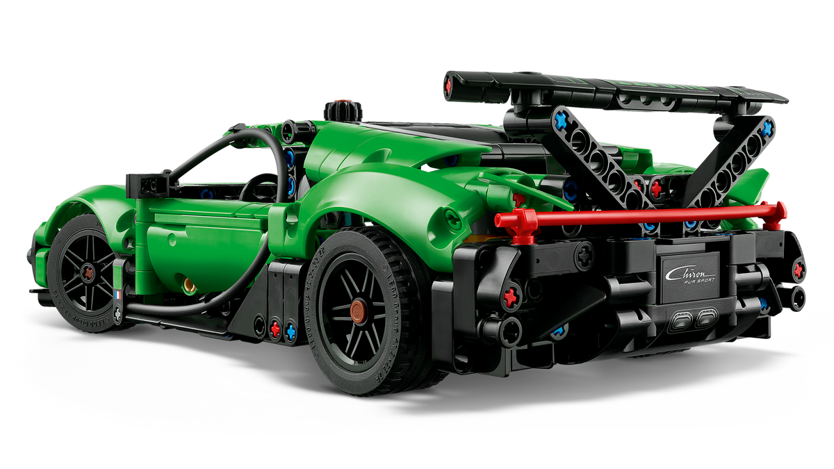 LEGO Technic Bugatti Chiron Pur Sport Hypercar Building Set (771 Pieces, Ages 9+) - View 12