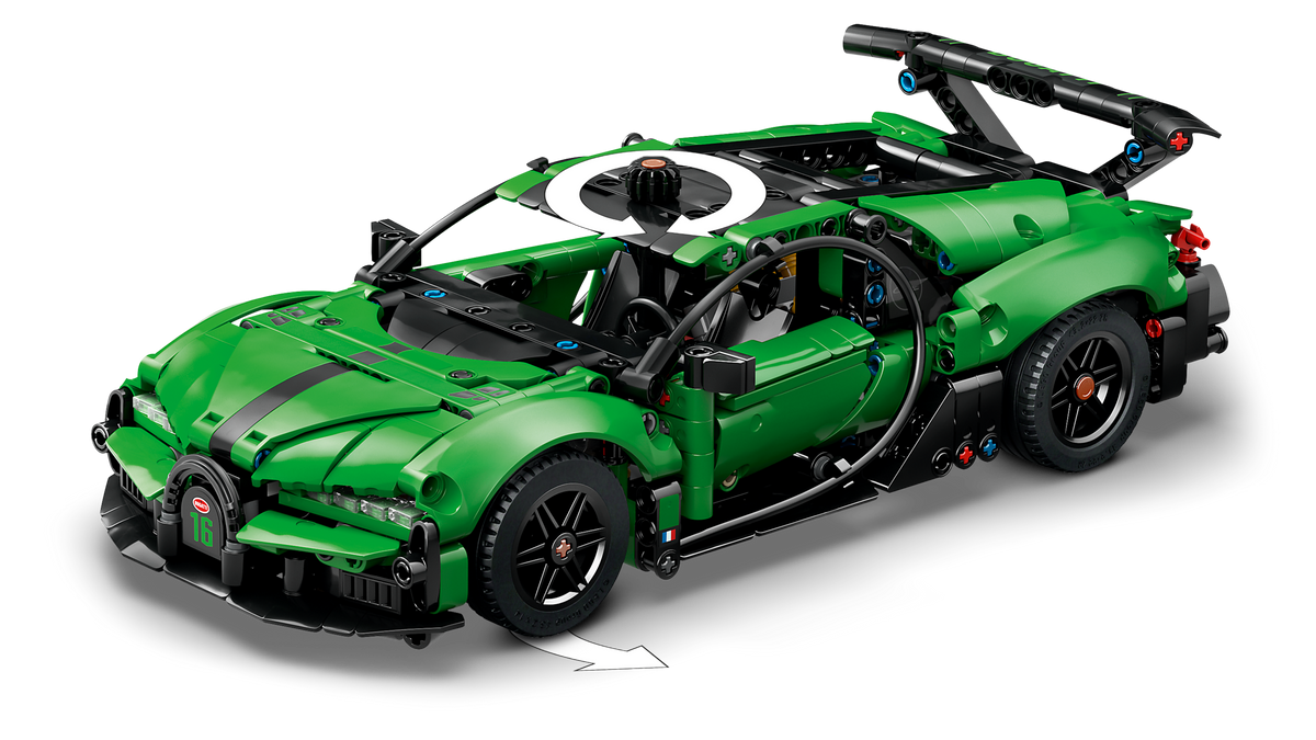 LEGO Technic Bugatti Chiron Pur Sport Hypercar Building Set (771 Pieces, Ages 9+) - View 13