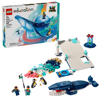 LEGO Education Antarctic Animals Science Kit (461 Pieces, Ages 7+) - View 3