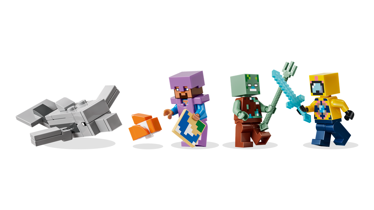 LEGO Minecraft Underwater Adventure 21598 Building Set (310 Pieces) - View 4