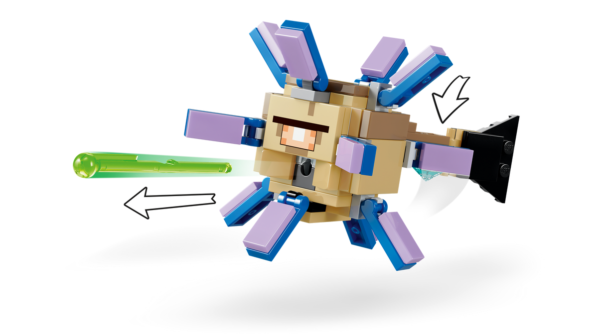 LEGO Minecraft Underwater Adventure 21598 Building Set (310 Pieces) - View 7