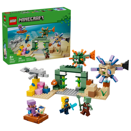 LEGO Minecraft Underwater Adventure 21598 Building Set (310 Pieces) - View 3