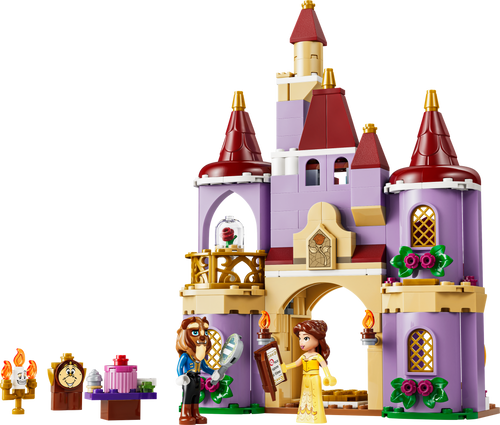 LEGO Disney Belle and the Beast's Enchanted Castle Building Set (254 Pieces)