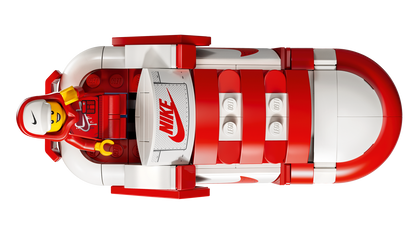 LEGO x Nike Dunk Trickshot 43021 Building Set with 1 Minifigure (454 Pieces) - View 4