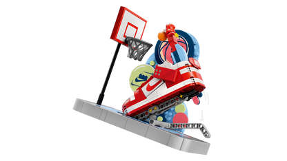 LEGO x Nike Dunk Trickshot 43021 Building Set with 1 Minifigure (454 Pieces) - View 5