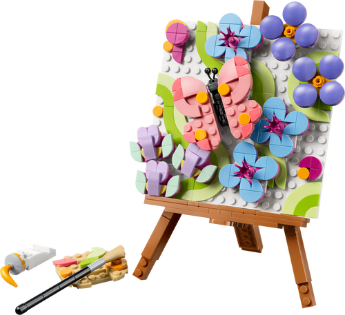 LEGO Creator 3-in-1 Floral Art Decor Painting 31390 Building Set (348 Pieces)