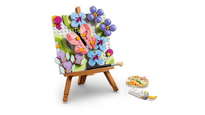 LEGO Creator 3-in-1 Floral Art Decor Painting 31390 Building Set (348 Pieces) - View 7